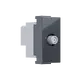 ^ MODYS SAT SOCKET END-LINE ANTHRACITE 1 M. IP20