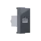 ^ MODYS TELEPHONE SOCKET ANTHRACITE 1 M. RJ11 CAT.3 IP20