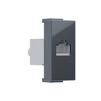 ^ MODYS КОНТАКТ ЗА ДАННИ АНТРАЦИТ 1 M. RJ45 CAT.6 ЕКРАНИРАН IP20