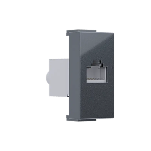 ^ MODYS КОНТАКТ ЗА ДАННИ АНТРАЦИТ 1 M. RJ45 CAT.6A ЕКРАНИРАН IP20