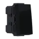 ^ MODYS 1 WAY SWITCH MATT BLACK 1 M. 1P 10AX 250VAC IP20