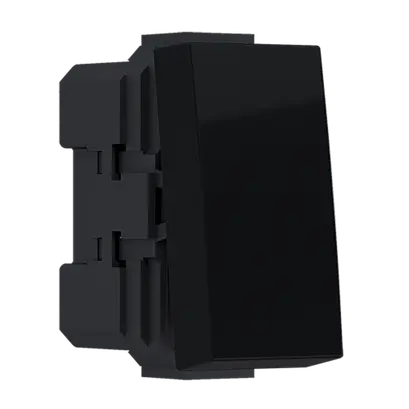 ^ MODYS 2 WAY SWITCH MATT BLACK 1 M. 1P 10AX 250VAC IP20