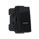 ^MODYS КОНТРОЛЕН СЕРИЕН КЛЮЧ МАТОВО ЧЕРЕН 1 M. 1P 10AX 250VAC IP20