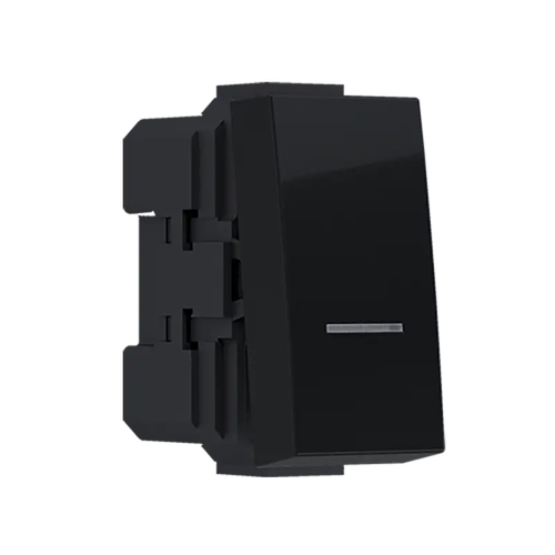 ^MODYS КОНТРОЛЕН СЕРИЕН КЛЮЧ МАТОВО ЧЕРЕН 1 M. 1P 10AX 250VAC IP20