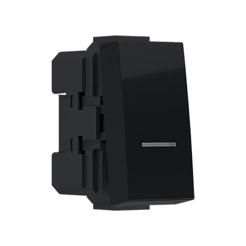 ^MODYS БУТОН МАТОВО ЧЕРЕН 1 M. 1P 10A 250VAC IP20