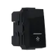 ^MODYS БУТОН С ИНДИКАТОР И СИМВОЛ ЛАМПА МАТОВО ЧЕРЕН 1 M. 1P 10A 250VAC IP20