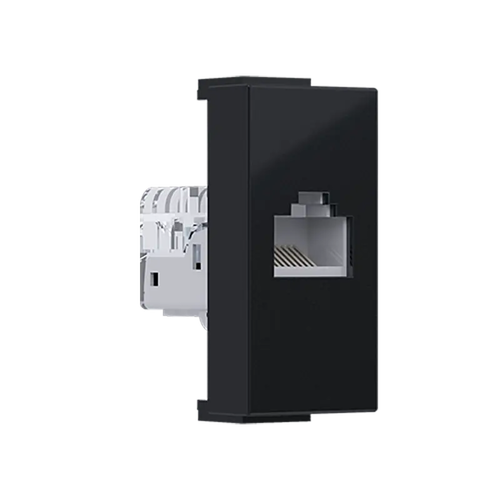 ^ MODYS DATA SOCKET MATT BLACK 1 M. RJ45 CAT.5Ε UNSCREENED IP20