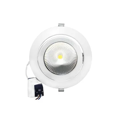 БЯЛО ЛЕД ВДАДЕН ПОДВИЖЕН ОСВЕТИТЕЛ 30W 3000K 60° 2400LM 230V Ra80