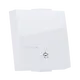 ^ MODYS BUTTON WITH INDICATOR & LIGHT SYMBOL 2 M. WHITE