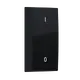 ^ MODYS BUTTON WITHI NDICATOR & SYMBOL 0-1 1 M. MATT BLACK