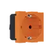^ MODYS SCHUKO SOCKET ORANGE ANTIBACT. 2 M. 2P+E 16A 250VAC IP20