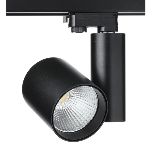 BLACK LED TRACK LIGHT 30W 4000K 4WIRES 38° 2800LM 230V Ra80