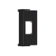 ^ MODYS MOUNTING FRAME BLANK FOR KEYSTONE MATT BLACK 1 M. IP21