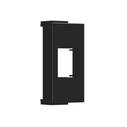 ^ MODYS MOUNTING FRAME BLANK FOR KEYSTONE MATT BLACK 1 M. IP21