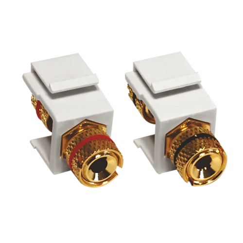 ^ MODYS 2XAUDIO АДАПТЕР LS 4MM KS БЯЛ