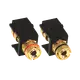 ^ MODYS 2XAUDIO ADAPTER LS 4MM KS BLACK