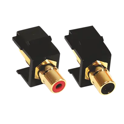 ^ MODYS 2XAUDIO АДАПТЕР RCA KS 1M ЧЕРЕН