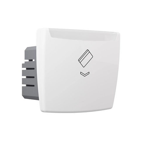 ^ MODYS МЕХАНИЧЕН КАРТОВ КЛЮЧ 220V 10A IP 20 БЯЛ
