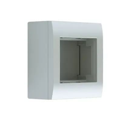 ^ WALL MOUNTING BOX 2M IP20 IVORY