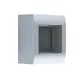 ^ КУТИЯ ЗА ВЪНШЕН МОНТАЖ 2M IP20 СРЕБЪРНА