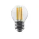 LED ФИЛАМЕНТ E27 ДИМИРУЕМА G45 6W 2700K 230V AC 760LM RA80 30000H 360°