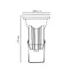 Garden light GU10 Grey - изображение 2