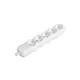 MULTISTRIP 5 SCHUKO SOCKETS WITH CHILD PROTECTION NO SWITCH NO CABLE 16A IP20
