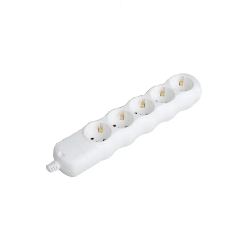 MULTISTRIP 5 SCHUKO SOCKETS WITH CHILD PROTECTION NO SWITCH NO CABLE 16A IP20