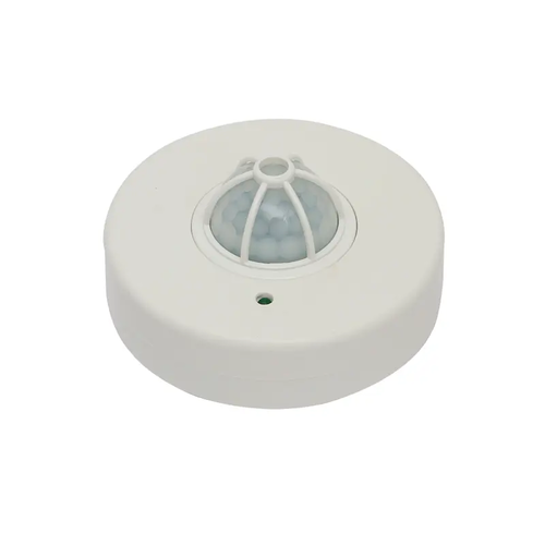 ИНФРАЧЕРВЕН ДЕТЕКТОР ЗА ДВИЖЕНИЕ ЗА ТАВАНЕН МОНТАЖ 230V IP20 360° 2-6m МАКС. БЯЛ