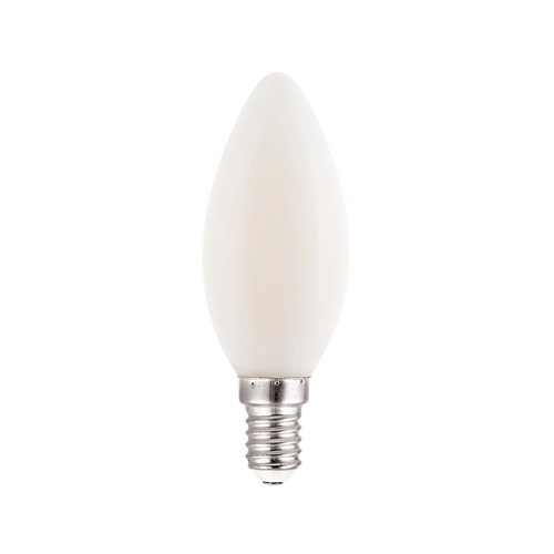 LED FILAMENT E14 C35 4W FROSTY 4000K 230V AC 400LM RA80 30000H 360°