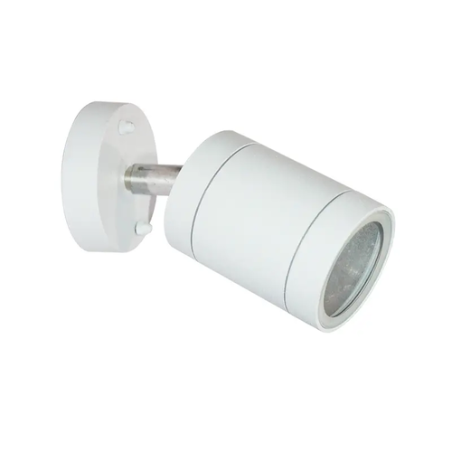 ALUMINUM SPOTLIGHT GU10 WHITE WITH KEY