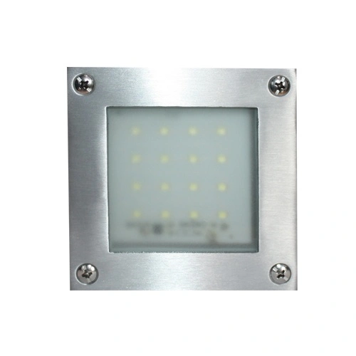 NETTO ПЛАФОН LED СТУДЕНА 105X105 НИКЕЛ МАТ
