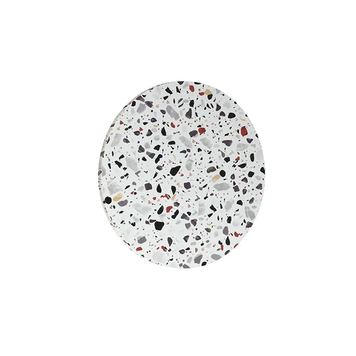 WALL MOUNTED LUMINAIRE LED 5W 3000Κ 1200LM TERRAZZO MDF CIRCLE Φ30ΧΗ3,6CM ECLIPSE