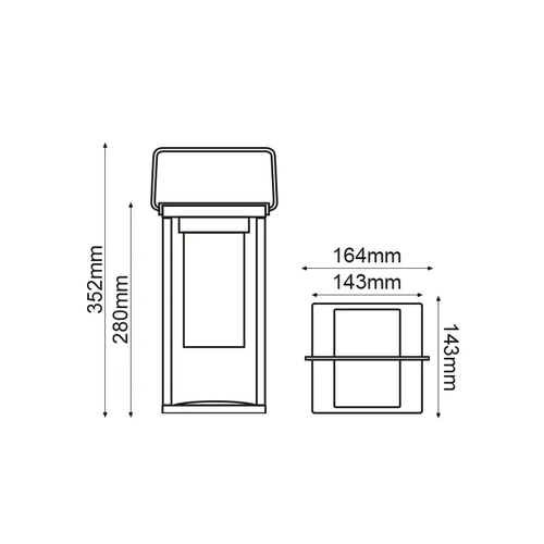 ^LED SMD НАСТОЛНА ЛАМПА НА БАТЕРИЯ 3W 150LM 180° 3.000K ТЪМНО СИВО CRI80 IP54 - изображение 2