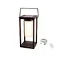 ^LED SMD СОЛАРНА НАСТОЛНА ЛАМПА НА БАТЕРИЯ 3W 150LM 180° 3.000K ТЪМНО СИВО CRI80 IP54
