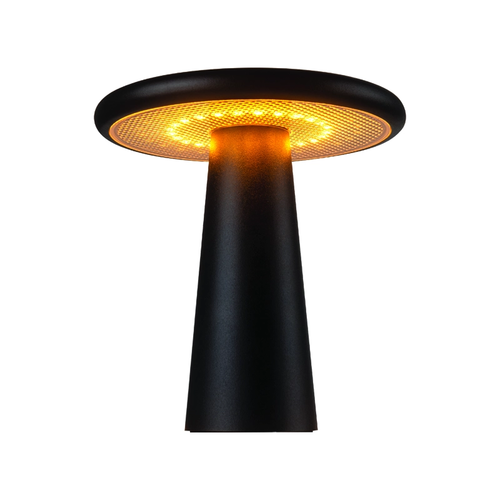 LED SMD НАСТОЛНА ЛАМПА НА БАТЕРИЯ 2W 190LM МАКС 335° CCT 2.200-3.000K МАТОВО ЧЕРНА CRI80 IP65