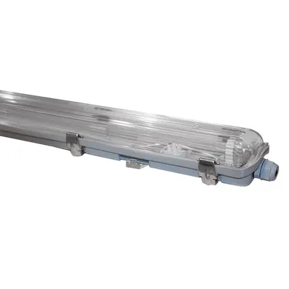 Осветително тяло IP65 T8 за 1 LED лампа 150 см, 2 цокъла