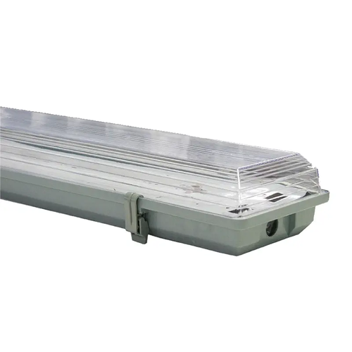 Осветително тяло IP65 T8 за 2 LED лампи 60 см, 2-цокълно