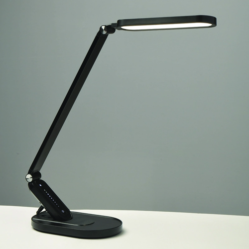 НАСТОЛНА ЛАМПА LED 10W 800LM FRITZ ЧЕРНО CCT+DIMMABLE+TOUCH SWITCH+USB CHARGER