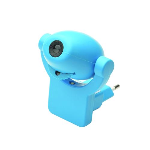 LED PROJECTION NIGHT LIGHT 0,7W 6 MAGIC PICTURE, SENSOR, BLUE PLASTIC 230V IP20