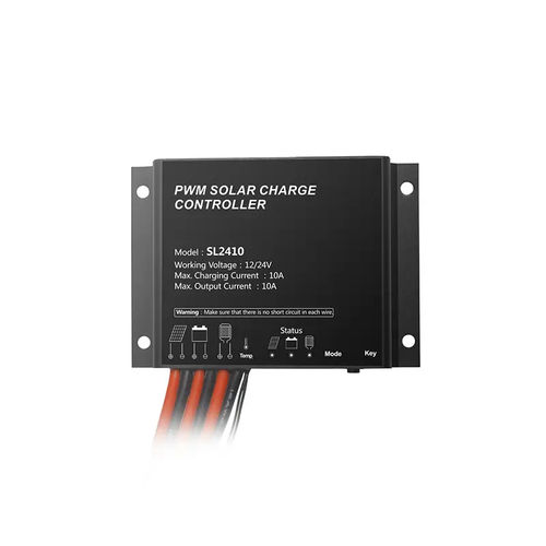 ИЗЛИЗАЩ ОТ ПРОИЗВОДСТВО СОЛАРЕН КОНТРОЛЕР ЗА ЗАРЯД 12/24V 10A IP68 РЕЖИМ ДЕН/НОЩ И ТАЙМЕР
