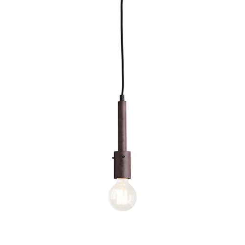 PENDANT METAL RUST 1ΧE27 PRIMO