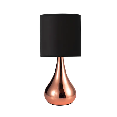 TABLE LAMP BRASS SHADE 1ΧE14 BELLATRIS