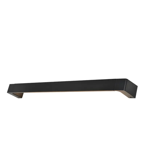 WALL MOUNTED LED 18W 3000K ALUMINUM BLACK 90Χ6,4Χ10,5CM FOGA