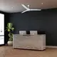 ИНДУСТРИАЛЕН ВЕНТИЛАТОР ЗА ТАВАН, БЯЛ С 3 БЕЛИ ПЕРКИ, ДИАМ140, AC 60W - изображение 2