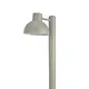 ^ПЯСЪЧНО СИВО ОСВЕТИТЕЛНО ТЯЛО BERO 1XE27 MAX.10W LED IP44 СЪС СТЪЛБ И ОПАЛ PC ДИФУЗЕР