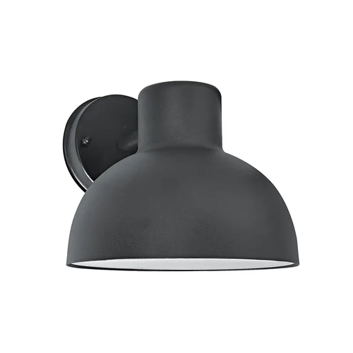 ^SAND BLACK WALL LUMINAIRE BERO 1XE27 MAX.10W LED IP44 WITH OPAL PC DIFFUSER