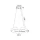 PENDANT LUMINAIRE LED 70W 5600LM CCT BLACK METAL D80XH8CM KALLISTA - изображение 2