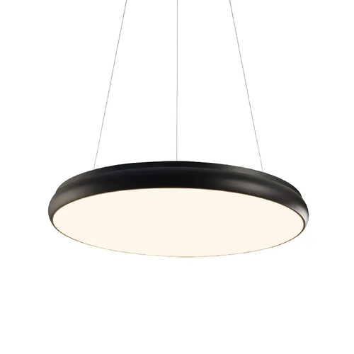 PENDANT LUMINAIRE LED 70W 5600LM CCT BLACK METAL D80XH8CM KALLISTA