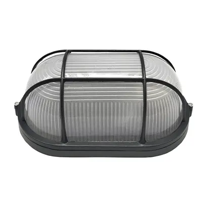 ГРАДИНСКИ АПЛИК ПЯСЪЧНО ТЪМНО СИВО IP45 E27 60W